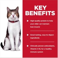 Hill's Science Diet Adult 7+ Tender Chicken Recipe Cat Food, 2.8-oz Pouch, Case Of 24 15 Hill's Science Diet Adult 7+ Tender Chicken Recipe Cat Food, 2.8-oz Pouch, Case Of 24 -Almo nature Sales 218071 PT4. AC SS1800 V1598152285