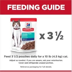 Hill's Science Diet Adult 7+ Tender Tuna Recipe Cat Food, 2.8-oz Pouch, Case Of 24 -Almo nature Sales 218073 PT7. AC SS1800 V1598145976