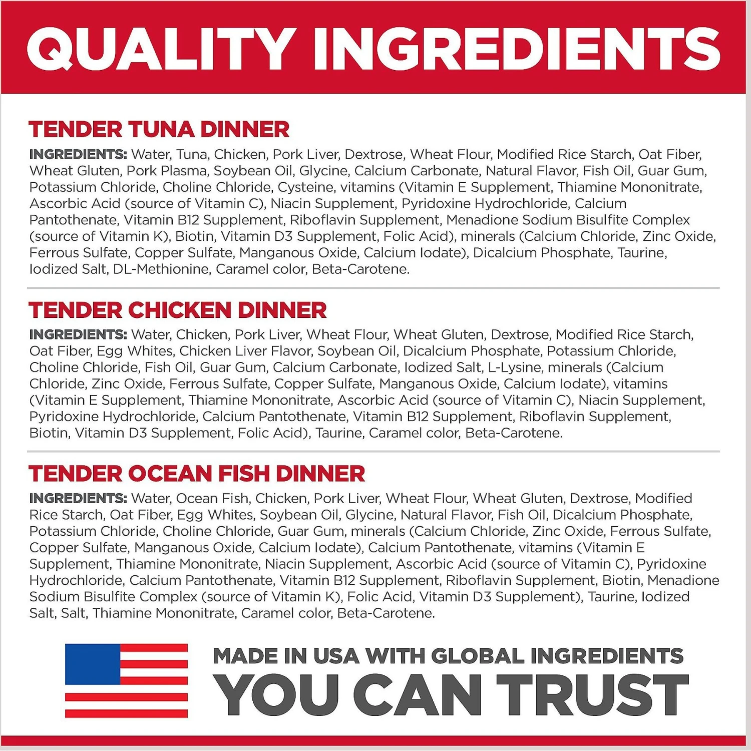 Hill's Science Diet Adult Tender Dinner Variety Pack Cat Food, 2.8-oz Pouch, Case Of 12 8 Hill's Science Diet Adult Tender Dinner Variety Pack Cat Food, 2.8-oz Pouch, Case Of 12 - Image 6