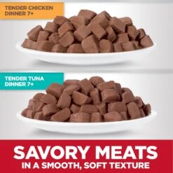 Hill's Science Diet Adult 7+ Tender Dinner Variety Pack Cat Food, 2.8-oz Pouch, Case Of 12 -Almo nature Sales 218077 PT3. AC SS1800 V1580224374