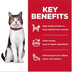 Hill's Science Diet Adult 7+ Tender Dinner Variety Pack Cat Food, 2.8-oz Pouch, Case Of 12 -Almo nature Sales 218077 PT4. AC SS1800 V1598151671