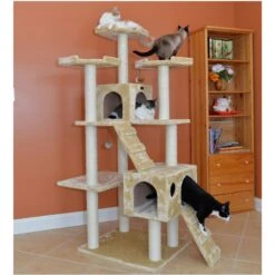 Armarkat 74-in Multi-Level Cat Tree -Almo nature Sales 219001 PT3. AC SS1800 V1678227412