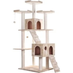 Armarkat 74-in Multi-Level Cat Tree -Almo nature Sales 219001 PT4. AC SS1800 V1678287541