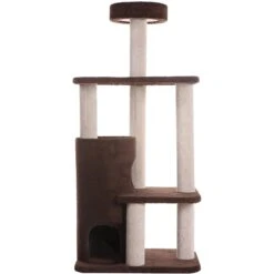 Armarkat 56-in Carpeted Condo Cat Tree, Brown 13 Armarkat 56-in Carpeted Condo Cat Tree, Brown -Almo nature Sales 219018 PT2. AC SS1800 V1603303587