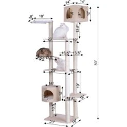 Armarkat 89-in Premium Scots Pine Cat Tree Tower 12 Armarkat 89-in Premium Scots Pine Cat Tree Tower -Almo nature Sales 219028 PT1. AC SS1800 V1603338709