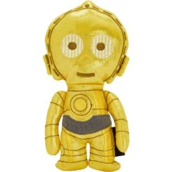 STAR WARS C-3PO Plush Kicker Cat Toy With Catnip