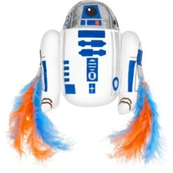 STAR WARS R2-D2 Plush Kicker Cat Toy With Catnip