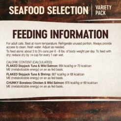 Wellness CORE Signature Selects Seafood Selection Variety Pack Canned Cat Food, 2.8-oz, Case Of 8 -Almo nature Sales 221397 PT5. AC SS1800 V1678387568
