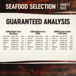 Wellness CORE Signature Selects Seafood Selection Variety Pack Canned Cat Food, 2.8-oz, Case Of 8 -Almo nature Sales 221397 PT6. AC SS1800 V1621983179