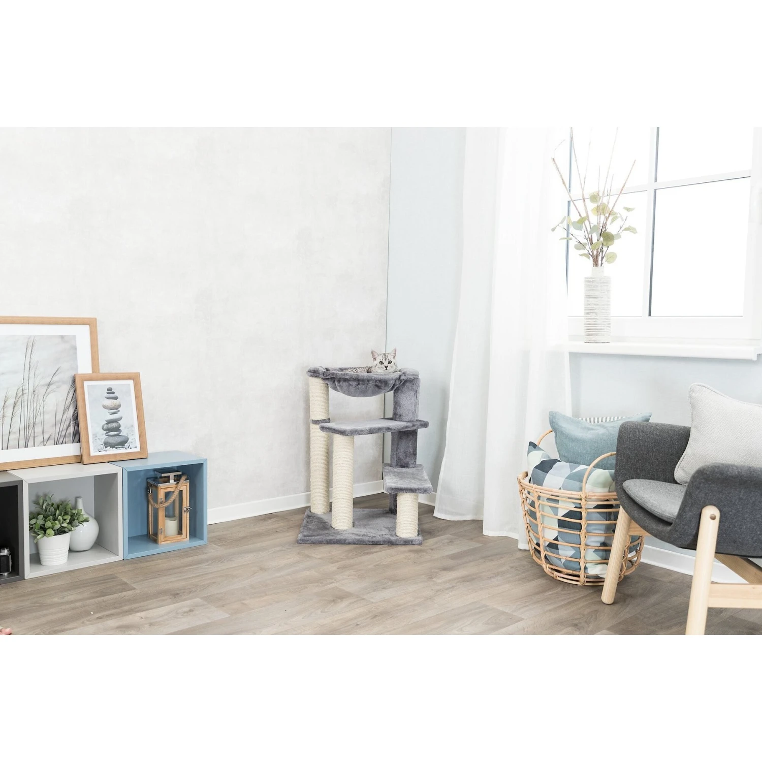 TRIXIE Baza Senior 27.6-in Cat Scratching Post 4 TRIXIE Baza Senior 27.6-in Cat Scratching Post - Image 2