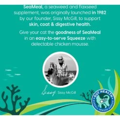 Solid Gold SeaMeal Squeeze With Chicken In Gravy Mousse Lickable Cat Treat -Almo nature Sales 222412 pt6. AC SS1800 V1582558392