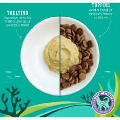 Solid Gold SeaMeal Squeeze With Tuna In Gravy Mousse Lickable Cat Treats -Almo nature Sales 222414 pt4. AC SS1800 V1582558382