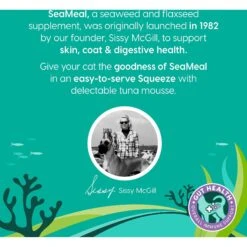 Solid Gold SeaMeal Squeeze With Tuna In Gravy Mousse Lickable Cat Treats -Almo nature Sales 222414 pt6. AC SS1800 V1582558385