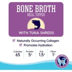 Solid Gold Bone Broth Tuna Shreds Grain-Free Wet Cat Food Topper, 3-oz Pouch, Case Of 12 -Almo nature Sales 222457 PT3. AC SS1800 V1594243637