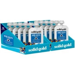 Solid Gold Bone Broth Chicken Shreds Grain-Free Wet Cat Food Topper