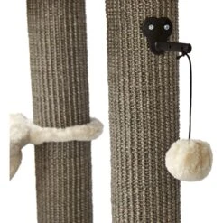 MidWest Feline Nuvo Cove 35-in Faux Fur Modern Cat Tree -Almo nature Sales 226376 PT2. AC SS1800 V1583959113