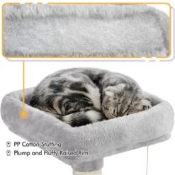 Yaheetech 60.5-in Plush Cat Tree & Condo 16 Yaheetech 60.5-in Plush Cat Tree & Condo -Almo nature Sales 242622 PT5. AC SS1800 V1686153681