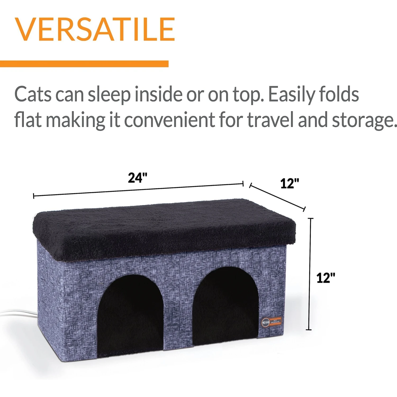 K&H Pet Products Thermo-Kitty Cat Duplex 4 K&H Pet Products Thermo-Kitty Cat Duplex - Image 2