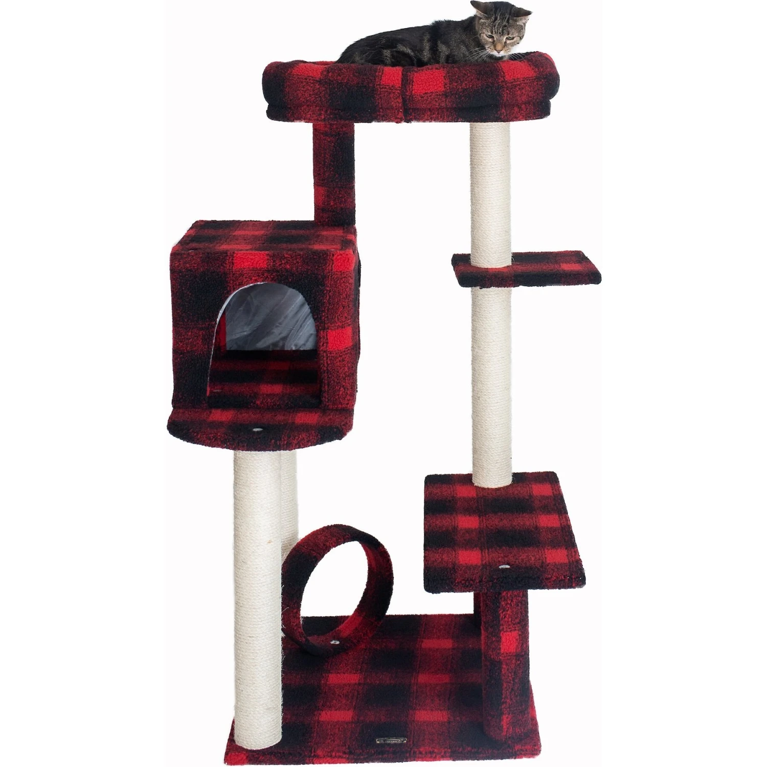 Armarkat 50-in Classic Cat Tree With Bench & Perch 5 Armarkat 50-in Classic Cat Tree With Bench & Perch - Image 3