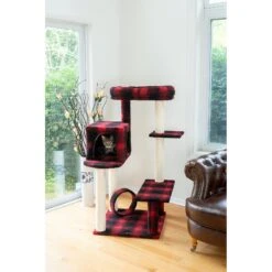 Armarkat 50-in Classic Cat Tree With Bench & Perch 16 Armarkat 50-in Classic Cat Tree With Bench & Perch -Almo nature Sales 251446 PT5. AC SS1800 V1599262904