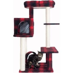 Armarkat 50-in Classic Cat Tree With Bench & Perch 17 Armarkat 50-in Classic Cat Tree With Bench & Perch -Almo nature Sales 251446 PT6. AC SS1800 V1599273723