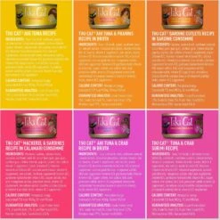 Tiki Cat Seafood Selects Variety Pack Grain-Free Wet Cat Food, 2.8-oz, Case Of 36 -Almo nature Sales 254321 PT2. AC SS1800 V1672952065