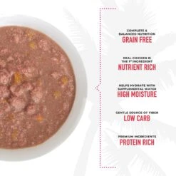 Tiki Cat Aloha Friends Chicken, Pumpkin & Beef Recipe In Broth Grain-Free Wet Cat Food -Almo nature Sales 259140 PT4. AC SS1800 V1651154232