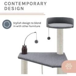 Sam's Pets Tyrone 70.5-in Cat Tree, Gray -Almo nature Sales 261874 PT4. AC SS1800 V1635095851