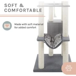 Sam's Pets Tyrone 70.5-in Cat Tree, Gray -Almo nature Sales 261874 PT6. AC SS1800 V1635015678