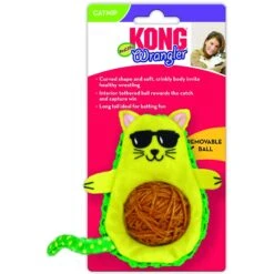 KONG Wrangler AvoCATo Plush Cat Toy With Catnip -Almo nature Sales 262937 PT3. AC SS1800 V1611090462