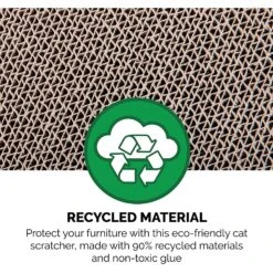 Tiger Tough Townhouse Playground Corrugated Cat Scratcher -Almo nature Sales 263114 PT6. AC SS1800 V1612398722