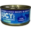 Lucy Pet Products Kettle Creations Chicken & Duck Recipe In Gravy Wet Cat Food, 2.47-oz Can, Case Of 12 1 Lucy Pet Products Kettle Creations Chicken & Duck Recipe In Gravy Wet Cat Food, 2.47-oz Can, Case Of 12 -Almo nature Sales 263494 MAIN. AC SS1800 V1607442124