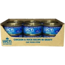 Lucy Pet Products Kettle Creations Chicken & Duck Recipe In Gravy Wet Cat Food, 2.47-oz Can, Case Of 12 -Almo nature Sales 263494 PT1. AC SS1800 V1607473041