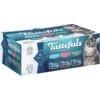 Blue Buffalo Tastefuls Salmon, Chicken, Ocean Fish & Tuna Entrées Variety Pack Pate Wet Cat Food, 3-oz Can, Case Of 12 -Almo nature Sales 264515 MAIN. AC SS1800 V1689356433