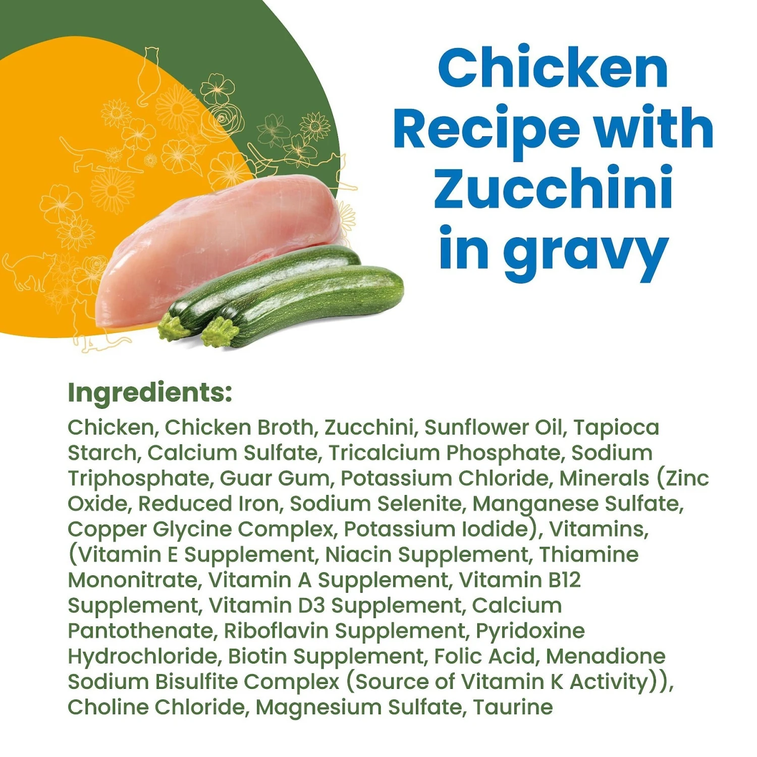 Almo Nature HQS Complete Chicken With Zucchini Wet Cat Food, 2.47-oz Can, Case Of 12 7 Almo Nature HQS Complete Chicken With Zucchini Wet Cat Food, 2.47-oz Can, Case Of 12 - Image 5
