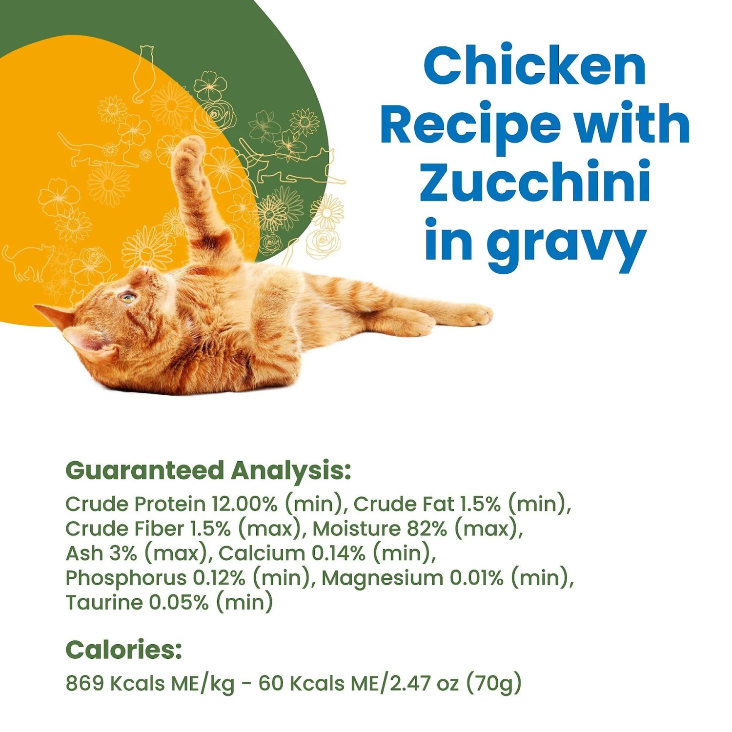 Almo Nature HQS Complete Chicken With Zucchini Wet Cat Food, 2.47-oz Can, Case Of 12 8 Almo Nature HQS Complete Chicken With Zucchini Wet Cat Food, 2.47-oz Can, Case Of 12 - Image 6