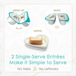 Fancy Feast Petites Pate Ocean Whitefish & Tuna Entree Wet Cat Food -Almo nature Sales 265550 PT2. AC SS1800 V1663609169