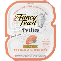 Fancy Feast Petites Pate Wild Alaskan Salmon Entree Wet Cat Food