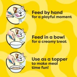 Temptations Creamy Puree With Tuna Lickable Cat Treats, 0.425-oz Pouch 18 Temptations Creamy Puree With Tuna Lickable Cat Treats, 0.425-oz Pouch -Almo nature Sales 271494 PT7. AC SS1800 V1703798042