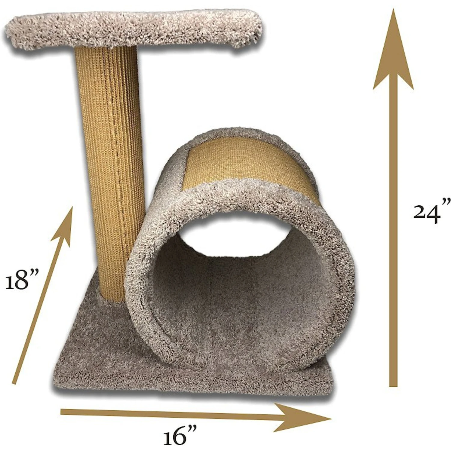 Royal Cat Boutique Hiding Tunnel Cat Toy, Neutral 6 Royal Cat Boutique Hiding Tunnel Cat Toy, Neutral - Image 4