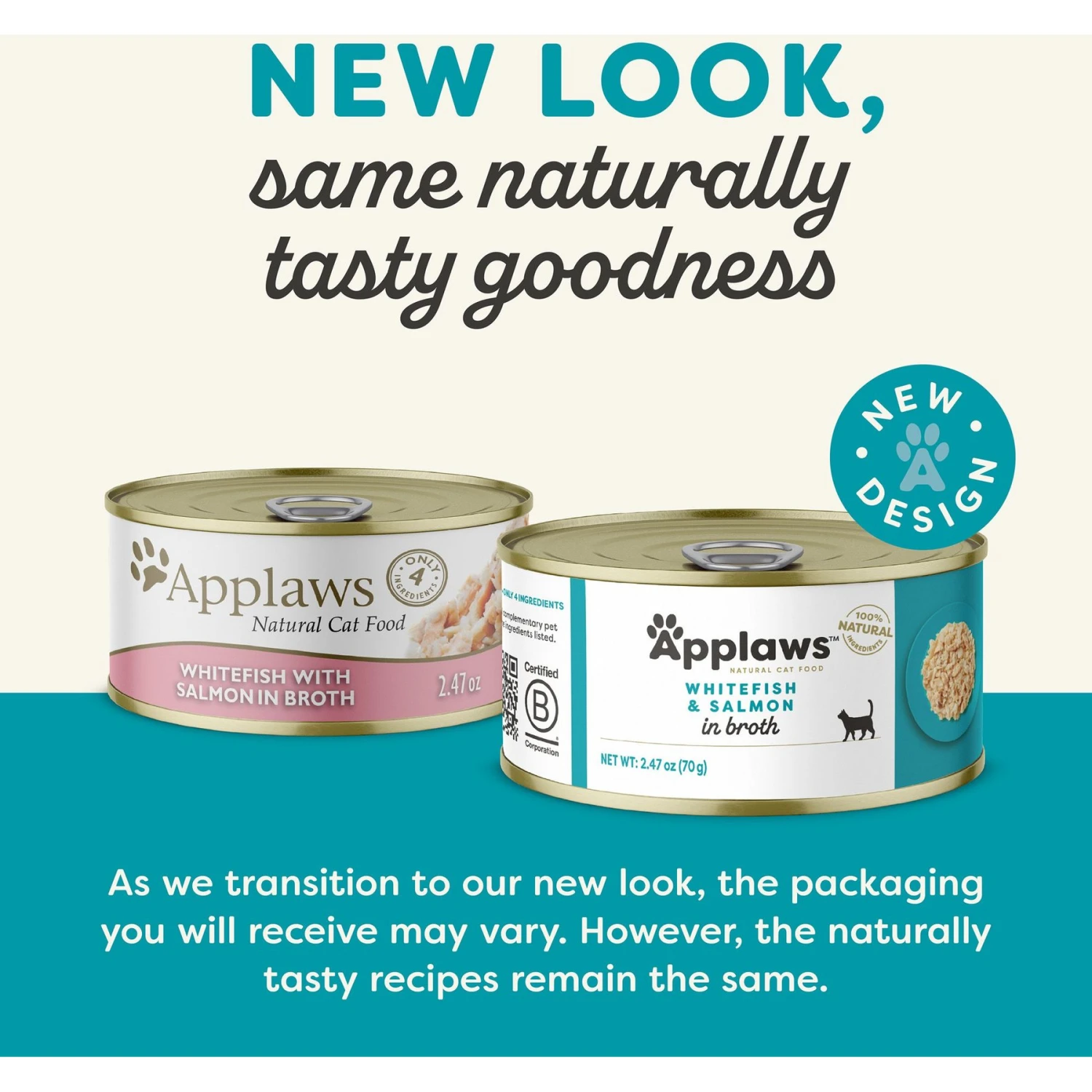 Applaws Whitefish With Salmon In Broth Wet Cat Food 4 Applaws Whitefish With Salmon In Broth Wet Cat Food - Image 2