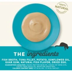 Applaws Purée Tuna Grain-Free Lickable Cat Treats, 8 Count, 0.25oz Pouch, Case Of 10 -Almo nature Sales 286481 PT2. AC SS1800 V1658156090