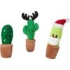 Frisco Holiday Cactus Plush Cat Toy With Catnip, 3 Count -Almo nature Sales 287329 MAIN. AC SS1800 V1661874367