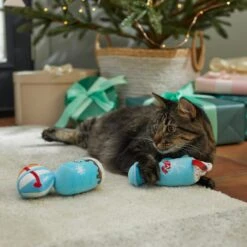Frisco Holiday Winter Drinks Plush Cat Toy With Catnip, 3 Count -Almo nature Sales 287339 PT3. AC SS1800 V1632775980