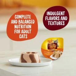 Meow Mix Tasty Layers Chicken & Turkey Recipe Stuffed With Real Chicken Swirled Paté Cat Food, 2.75-oz Can, Case Of 12 15 Meow Mix Tasty Layers Chicken & Turkey Recipe Stuffed With Real Chicken Swirled Paté Cat Food, 2.75-oz Can, Case Of 12 -Almo nature Sales 292098 PT4. AC SS1800 V1670621660