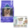 Blue Buffalo Wilderness High Protein Natural Grain-Free Chicken Kitten Dry Cat Food & Fancy Feast Tender Feast Variety Pack Canned Kitten Food -Almo nature Sales 292760 MAIN. AC SS1800 V1620000431