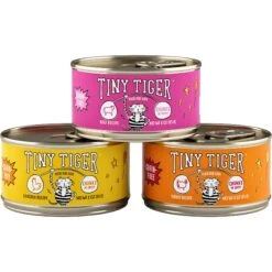 Tiny Tiger Chunks In Gravy Beef & Poultry Recipes Variety Pack Grain-Free Canned Cat Food & Fancy Feast Grilled Poultry & Beef Feast Variety Pack Canned Cat Food -Almo nature Sales 293928 PT6. AC SS1800 V1668542613