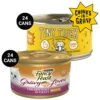 Tiny Tiger Chunks In Gravy Chicken Recipe Grain-Free Canned Cat Food & Fancy Feast Gravy Lovers Chicken Feast In Grilled Chicken Flavor Gravy Canned Cat Food -Almo nature Sales 293930 MAIN. AC SS1800 V1678810905