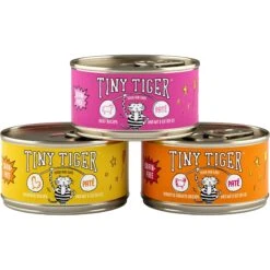Tiny Tiger Pate Beef & Poultry Recipes Variety Pack Grain-Free Canned Cat Food & Fancy Feast Classic Poultry & Beef Pate Collection Feast Variety Pack Wet Cat Food -Almo nature Sales 293934 PT6. AC SS1800 V1692897301