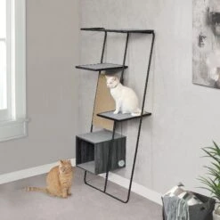 Sauder Baxter Cat Ladder, Misted Elm 8 Sauder Baxter Cat Ladder, Misted Elm -Almo nature Sales 294887 PT2. AC SS1800 V1633021918